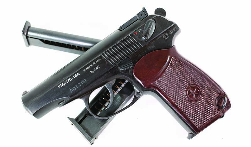 A Makarov is reliable, rugged, not expensive and shoots 9mm Makarov ammo. That’s not .380 Auto, although just as powerful. When the .380 has all been swept off the shelves, there’s probably still some Mak left.