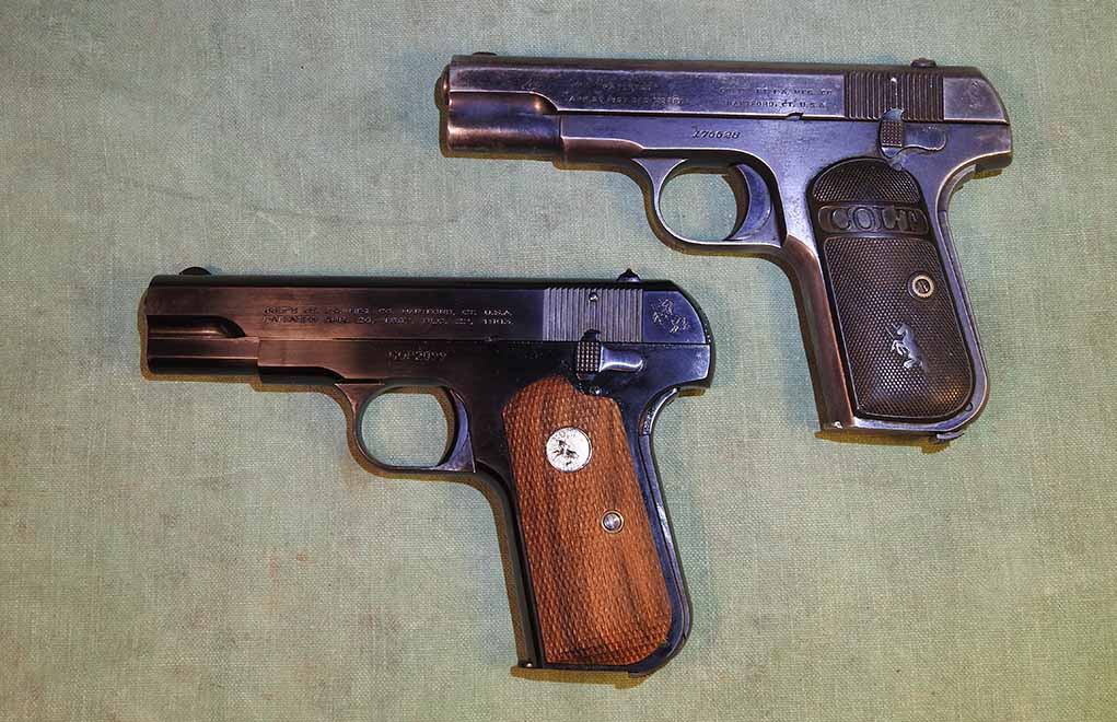 The author’s father’s Model 1903 compared with U.S. Armament’s reintroduction. Originals were disassembled and measured piece by piece to endure the reproduction models remained true to the original in design and specification.