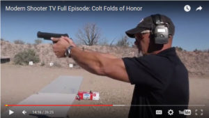 Colt Folds of Honor on Modern Shooter TV!