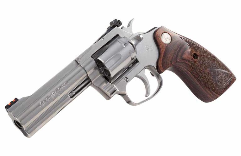 Colt Continues To Spin Out Revolvers With King Cobra Target