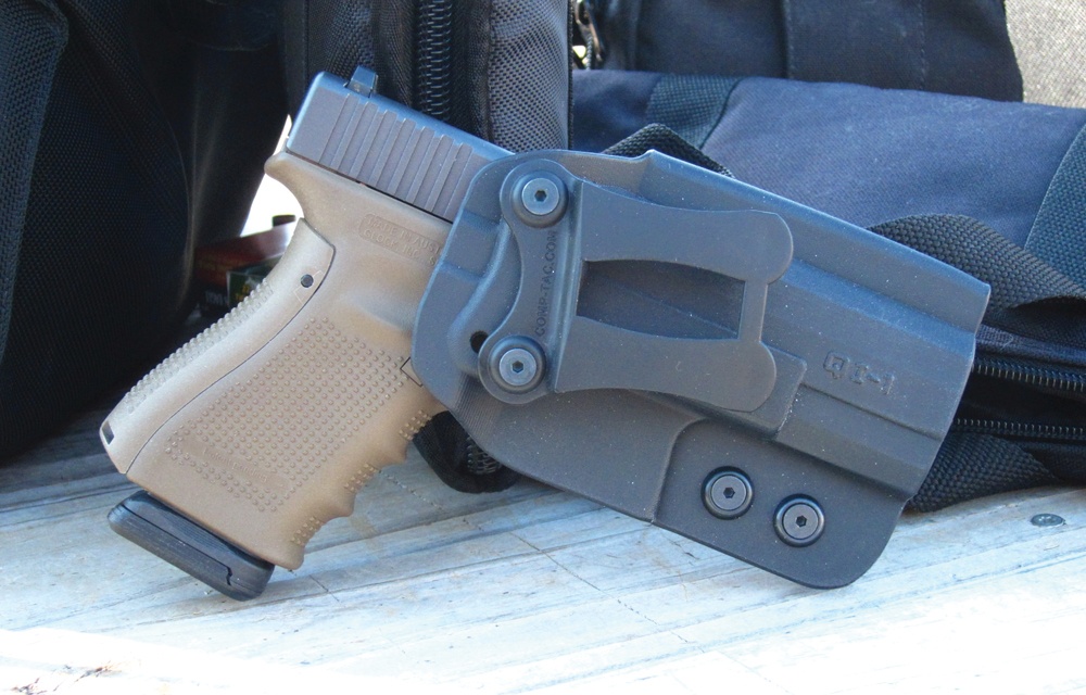 The Comp-Tac QI-1 fits inside the waistband and is one of the most widely used range holsters.