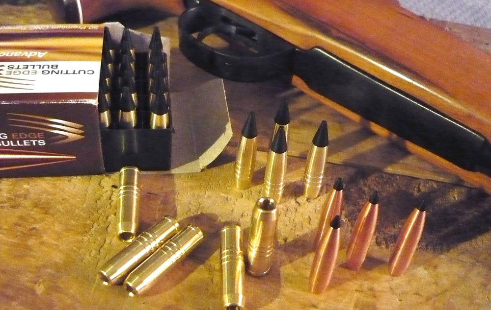 Monometal bullets, such as these from Cutting Edge Bullets, offer shooters a round that penetrates deep, expands reliably and does not come apart.