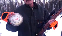 Deep Freeze: Video of .30-06 vs. Hot Water Jug at -27° F in Wisconsin