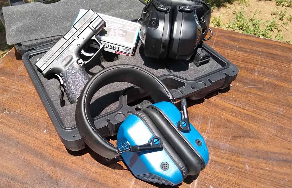 More affordable and more effective than ever, the active hearing protection offered by products such as the Champion Vanquish (blue) and Venture Gear AMP BT (black) allows shooters to guard the long-term health of their ears while remaining situationally aware.
