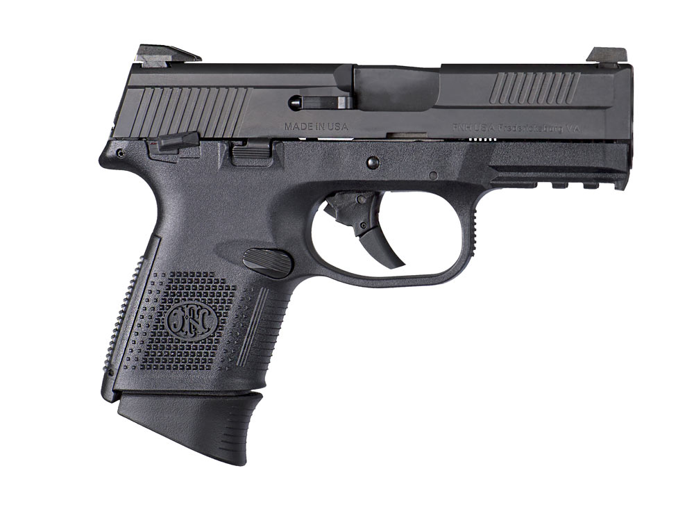FN has expanded its striker-fired pistol line with a model set up for concealed carry – the FNS Compact. 