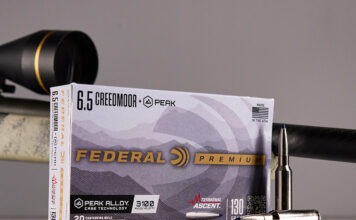 Federal 6.5 Creedmoor +Peak Ammo: Supercharging 6.5 CM Federal 6.5 Creedmoor +Peak feature