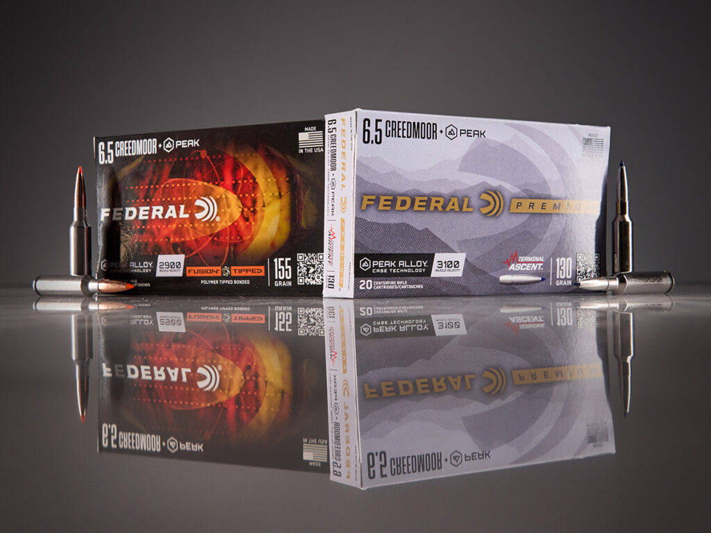 Federal 65 Creedmoor +PEAK Ammo 1