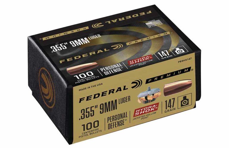 Federal Hydra-Shok Bullets Available As Reloading Component