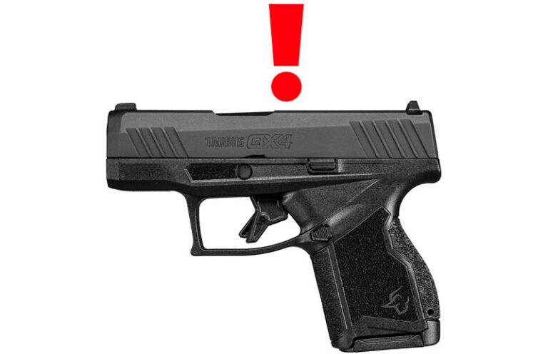 Safety Notice: Taurus Issues Recall For GX4 Pistols