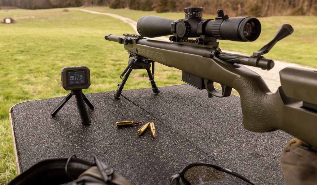 Garmin C1 Pro at the shooting range