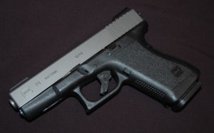 The Glock 19 after customization