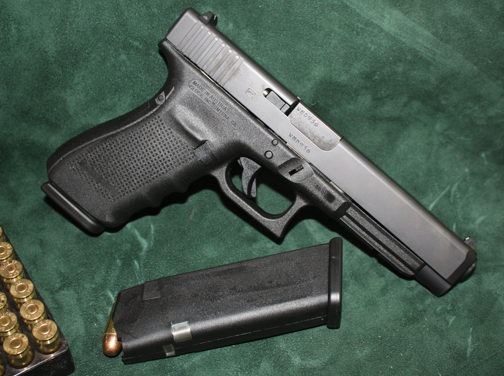 Glock 41, the sidearm choice out the apocalypse guns.