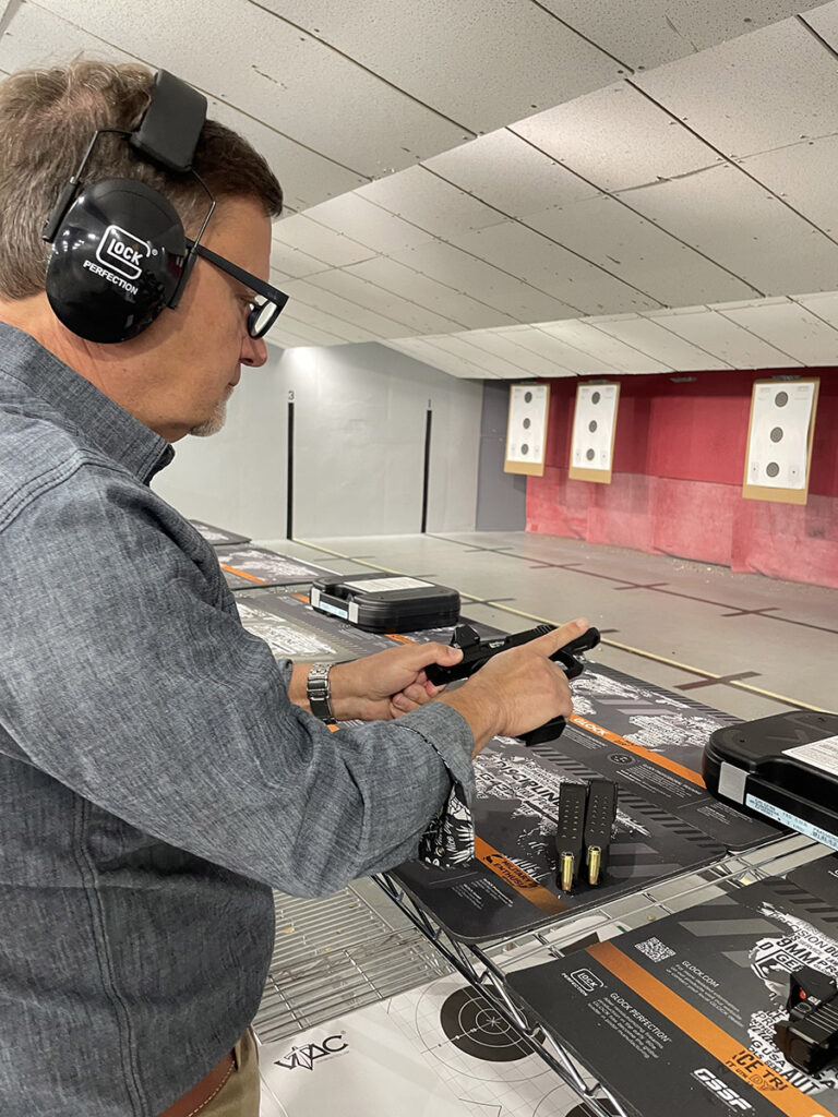 Glock Gen 6 at range