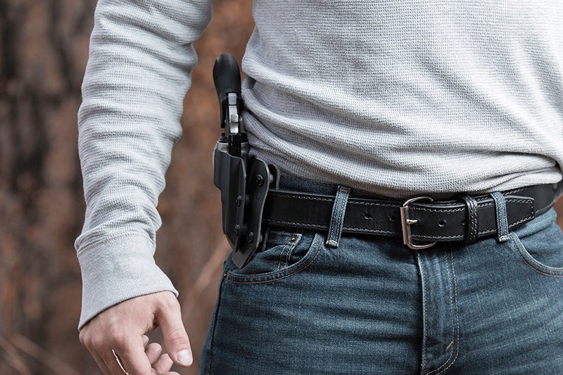 Bigfoot Gun Belts Leather Gun Belt