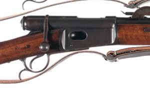 The Vetterli was the first bolt-action magazine-fed rifle used by the military.