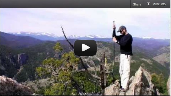 Video: Portable Ham Radio Activation on Colorado Summit