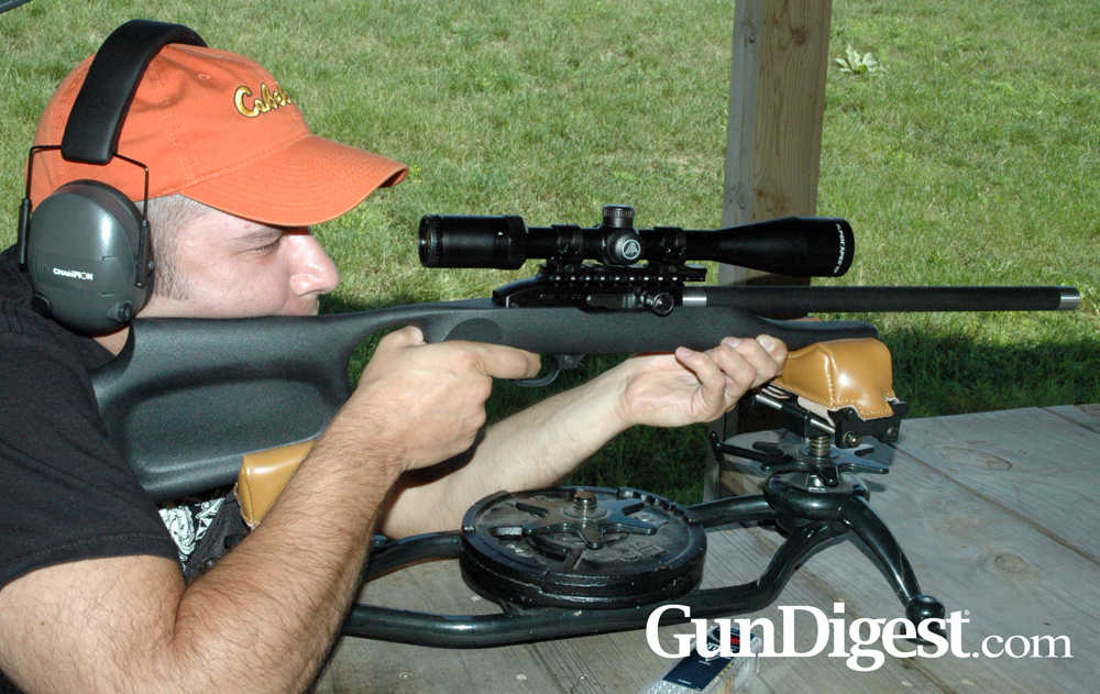 The Magnum Research MLR22AT is based on the proven Ruger 10/22 action. 