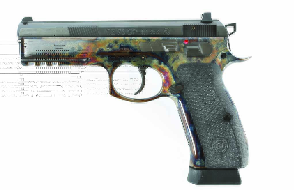 The Guncrafter upgrade to the classic CZ-75—in this instance, the SP-01.