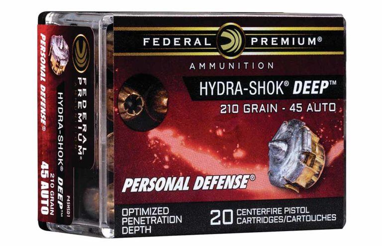 Federal Premium Expands Hydra-Shok To .40 S&W And .45 ACP