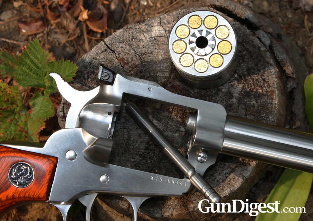 Nine rounds, count ‘em! This new Ruger single-action has plenty of firepower. 