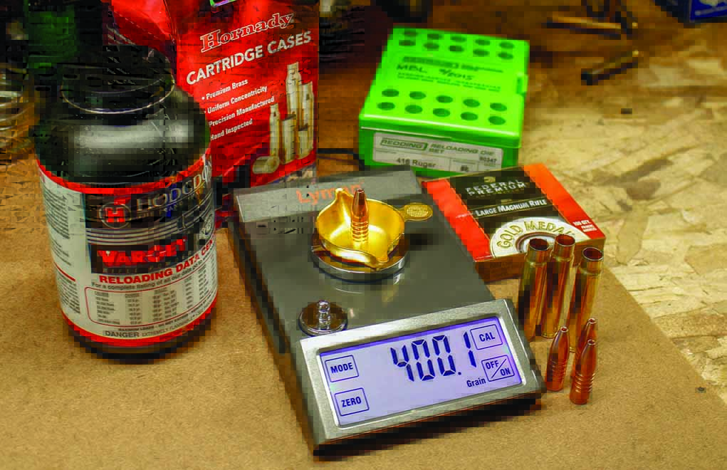 For cartridges like the .416 Ruger, where factory choices are few, handloading will keep the rifle fueled and in the field. 