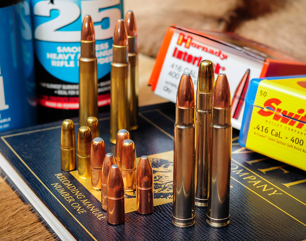 Many veer away from cooking up their own dangerous game loads for fear of producing a defective round. But handloaded ammo might be the right medicine for your next safari. Photo Massaro Media Group