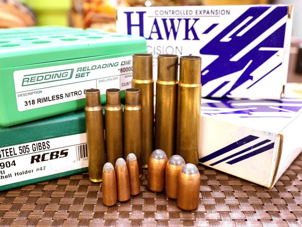 Hawk 318 WR and 505 Gibbs