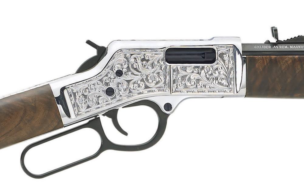 Henry Big Boy Silver Deluxe Engraved