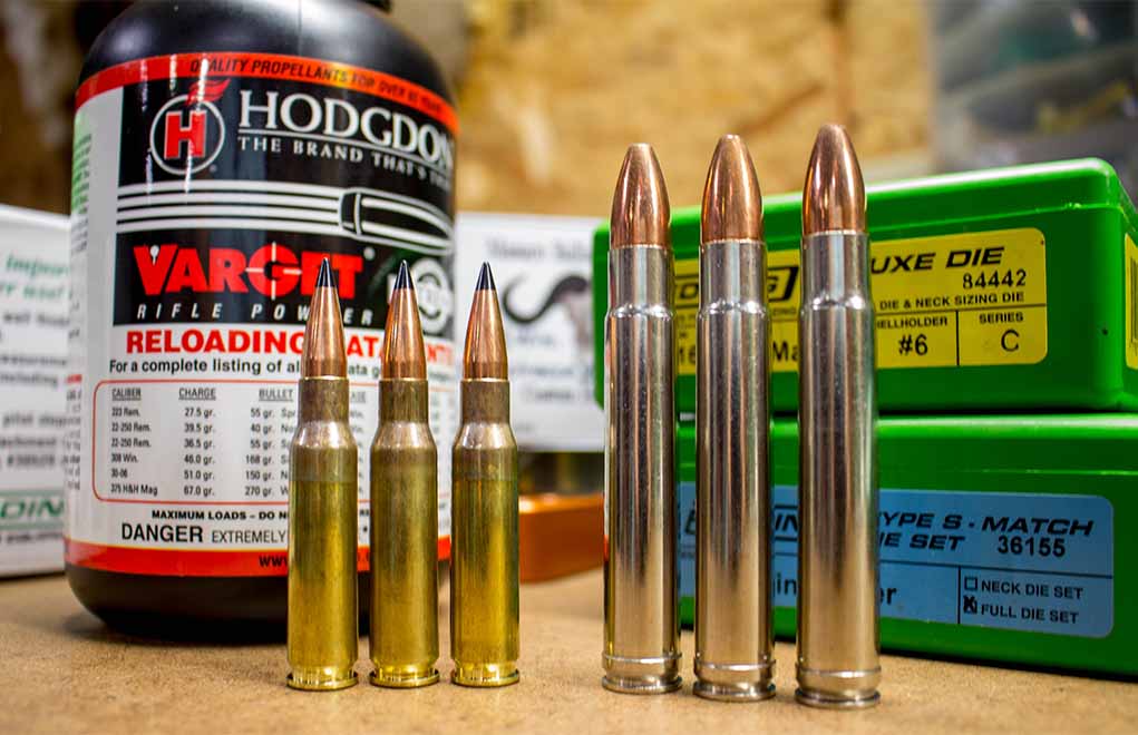 Hodgdon’s Varget is an extremely versatile powder, which is equally applicable to the .308 Winchester as it is to the big .416 Remington Magnum.