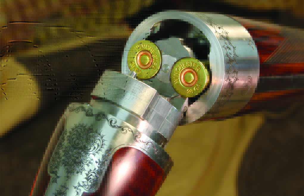 HRRA guns can be chambered for shotshells or rimmed, centerfire rifle cartridges, including 22 rimfire. 