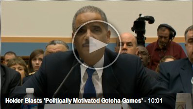 Holder: ‘Fast and Furious’ Guns Will Be Used in Crimes for ‘Years to Come’