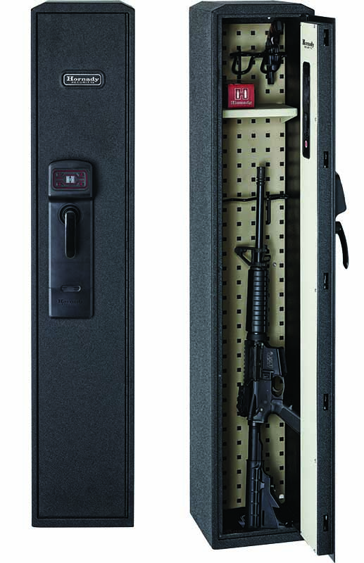 Gun safes can be heavy and expensive. For those needing security and easy access for only home-defense firearms, the Hornady RAPiD Safe is an affordable and easy-to-access option.