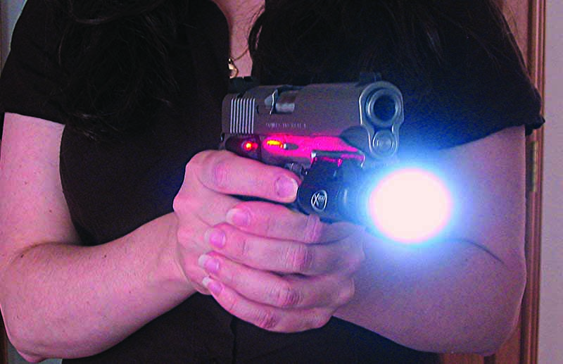 Weapon-mounted lights are smart accessories for home-defense firearms.