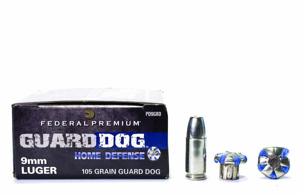 For home defense, you might prefer ammunition with less overpenetration potential.