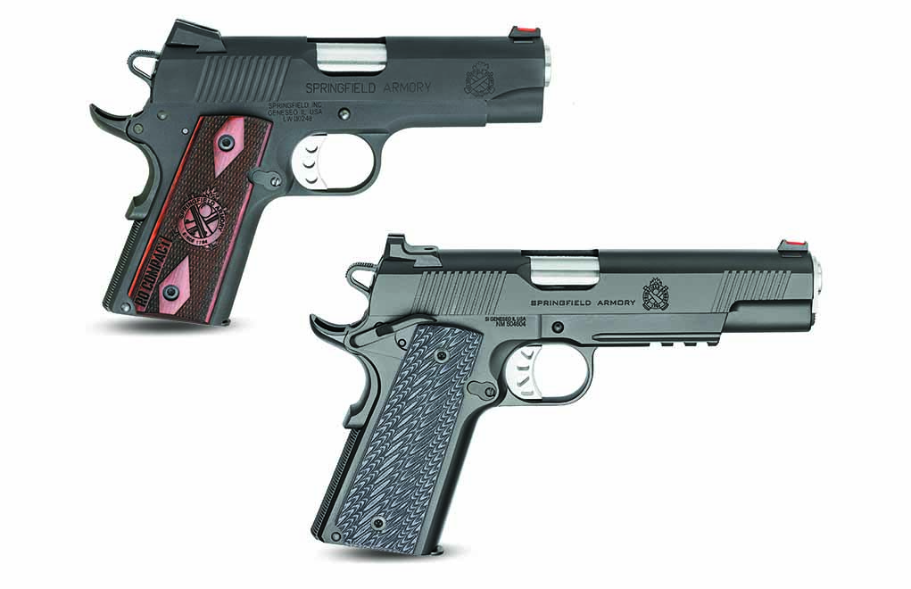 The Springfield Range Officer Compact should make a great carry gun. As a companion home-defense gun, the Range Officer Elite Operator offers the same operation, is larger and easier to control and has a rail for mounting a weapon light.
