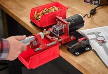 First Look: Hornady 3-in-1 Power Case Trimmer Hornady 3-in-1 Power Case Trimmer feature