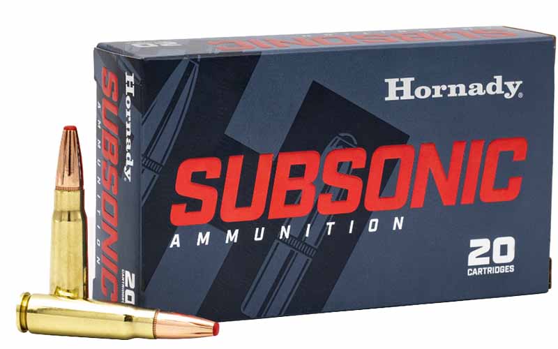Hornady 762 Subsonic