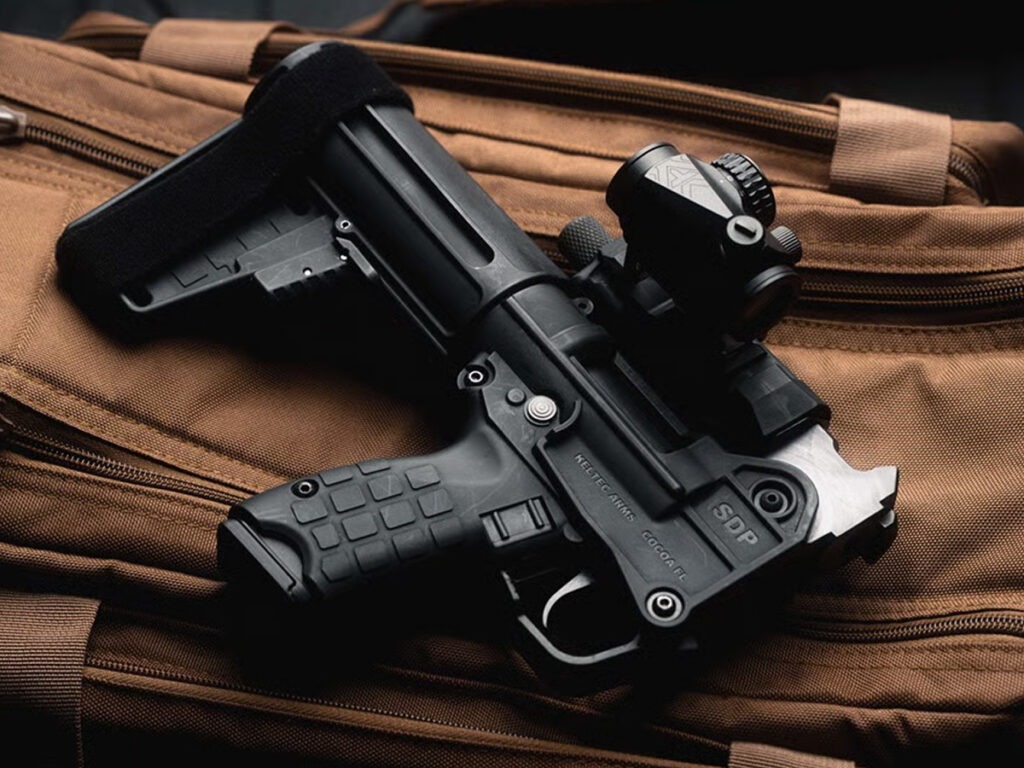 KelTec SUB-SDP folded