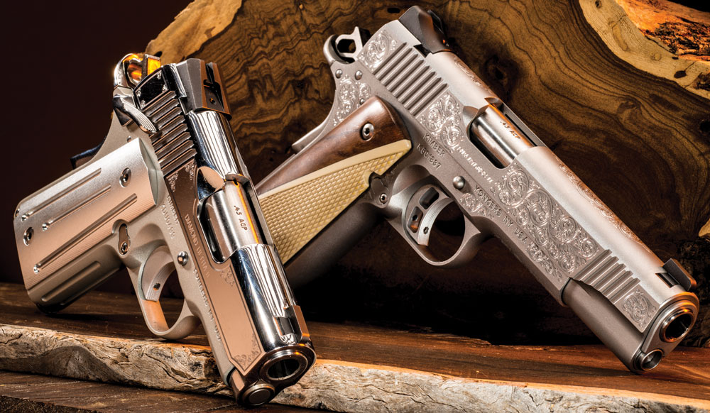 Both the Stainless II (Classic) and Diamond Ultra II are stylish pistols with plenty to offer in terms of performance. Photos by Alex Landeen