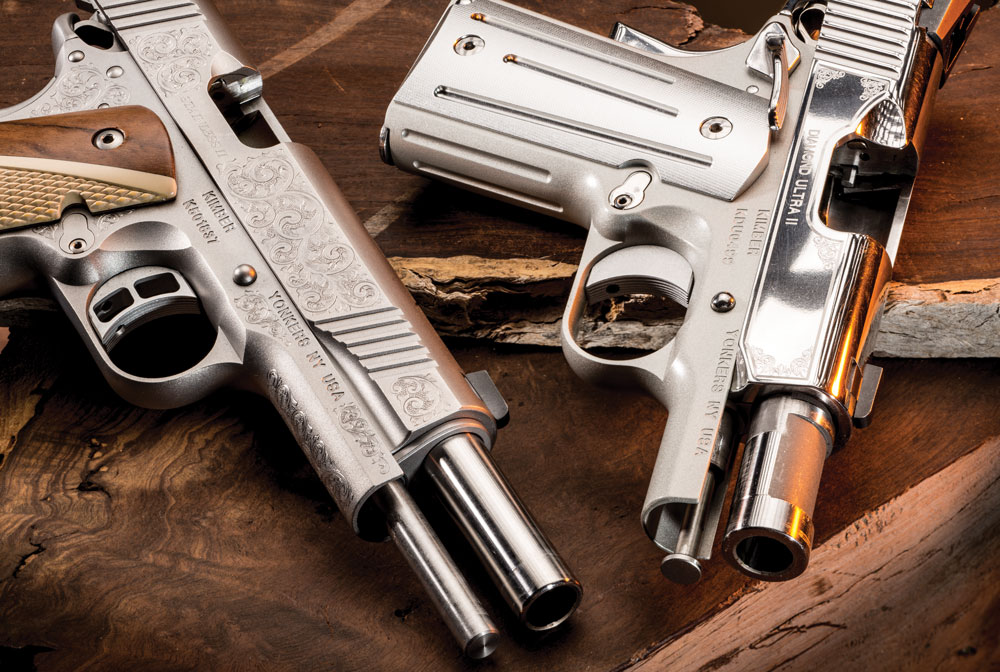 These two handguns are both excellent examples of barbeque guns, but the author ultimately preferred the larger Stainless II to the Diamond Ultra II. Photo by Alex Landeen