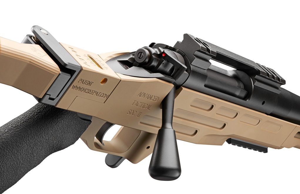 Kimber’s new Advanced Tactical SOC (Special Operations Capable) looks much different from the original Advanced Tactical riﬂe, though it wears the same honored sub-MOA guarantee designation