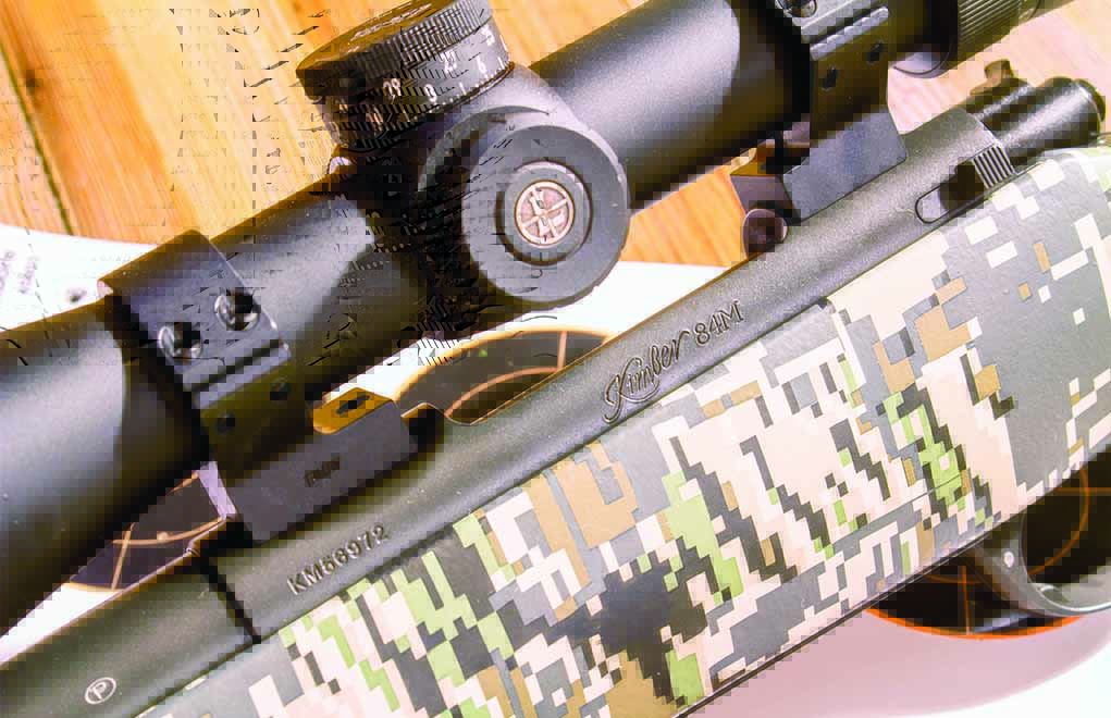 The Kimber 84M action is the perfect size and weight for the 6.5 Creedmoor and .308 Winchester. 