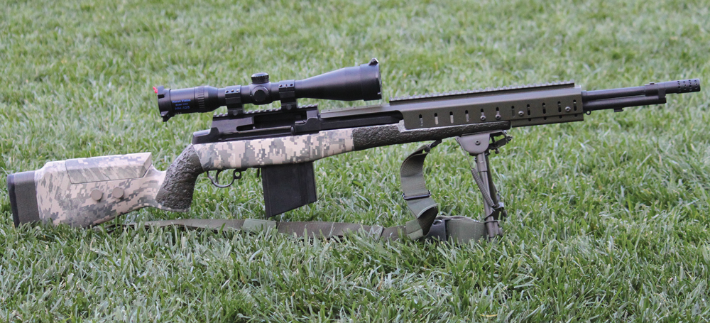 The Losok Valkyr is based on the M14 action.
