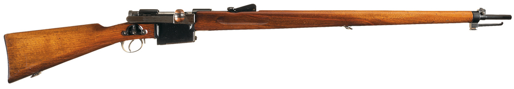 Experimental Japanese Pedersen rifle, serial number 5, realized  $31,625.  