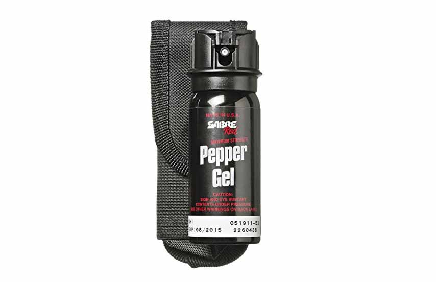 less-than-lethal Sabre Pepper Spray Gel