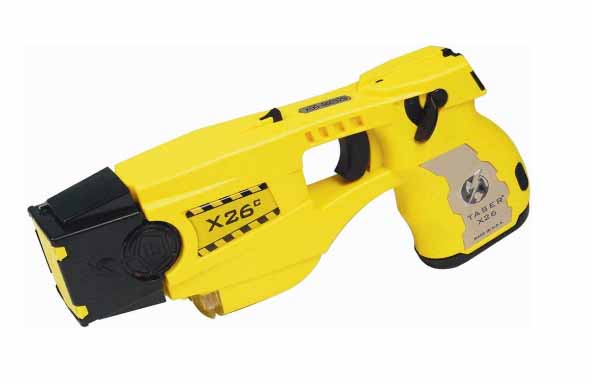 Less-Than-Lethal X26 Taser with Laser Light