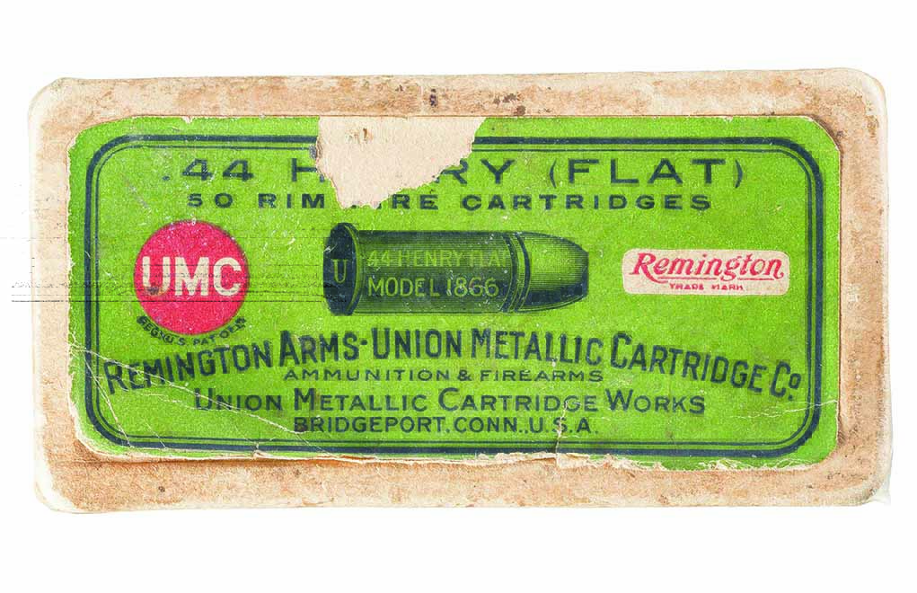 One of Tyler Henry’s greatest contributions to advancing the lever-action was the use of metallic cartridges. In the case of his 1860 rifle, it was the .44 Henry Rimfire—a cartridge of Henry’s own design.