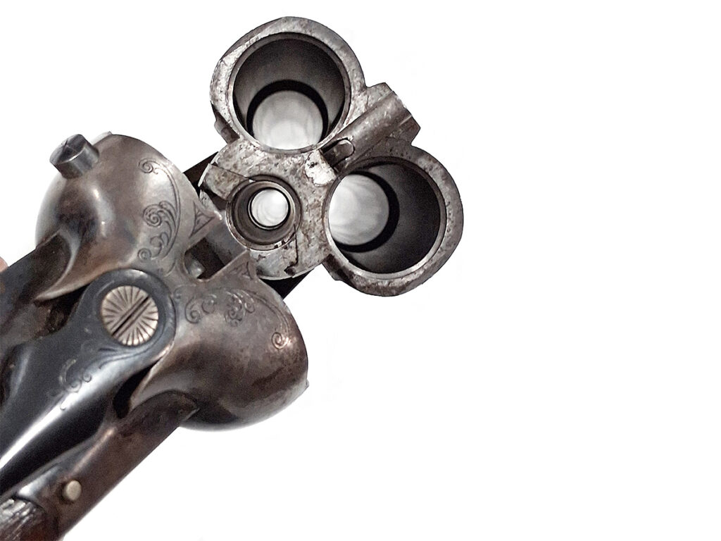 Luftwaffe Drilling Survival Gun chambers