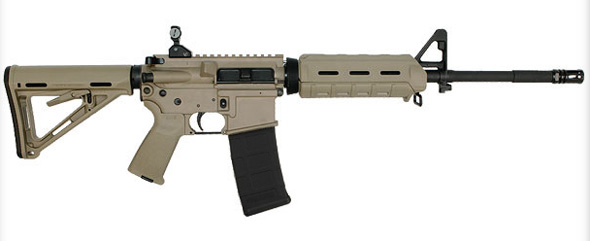 The SIG M400 is a popular direct impingement AR-style rifle. 