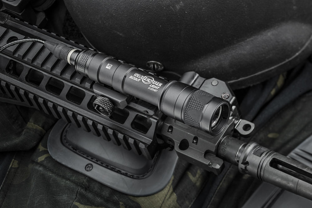 With a slimmer head, the new SureFire weapon lights help keep tactical arms highly maneuverable.
